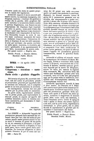 Annali della giurisprudenza italiana raccolta generale delle decisioni delle Corti di cassazione e d'appello in materia civile, criminale, commerciale, di diritto pubblico e amministrativo, e di procedura civile e penale