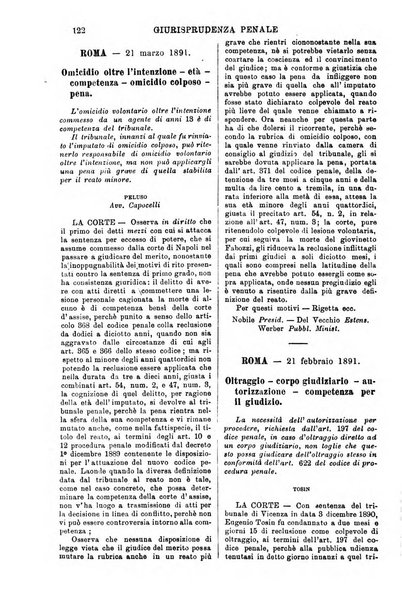 Annali della giurisprudenza italiana raccolta generale delle decisioni delle Corti di cassazione e d'appello in materia civile, criminale, commerciale, di diritto pubblico e amministrativo, e di procedura civile e penale