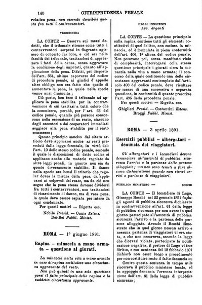 Annali della giurisprudenza italiana raccolta generale delle decisioni delle Corti di cassazione e d'appello in materia civile, criminale, commerciale, di diritto pubblico e amministrativo, e di procedura civile e penale