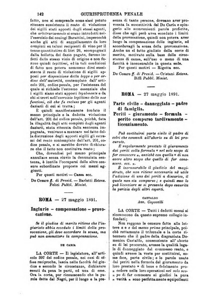 Annali della giurisprudenza italiana raccolta generale delle decisioni delle Corti di cassazione e d'appello in materia civile, criminale, commerciale, di diritto pubblico e amministrativo, e di procedura civile e penale