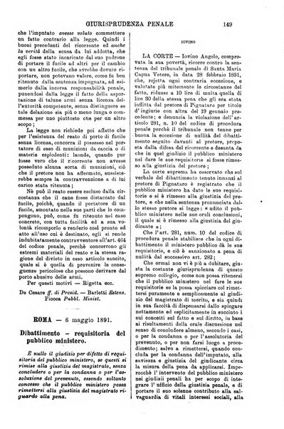 Annali della giurisprudenza italiana raccolta generale delle decisioni delle Corti di cassazione e d'appello in materia civile, criminale, commerciale, di diritto pubblico e amministrativo, e di procedura civile e penale