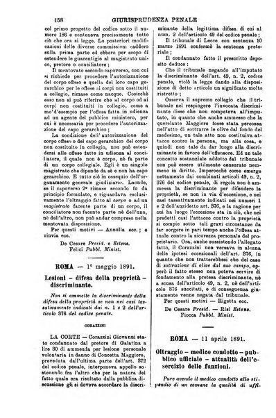 Annali della giurisprudenza italiana raccolta generale delle decisioni delle Corti di cassazione e d'appello in materia civile, criminale, commerciale, di diritto pubblico e amministrativo, e di procedura civile e penale