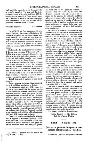 Annali della giurisprudenza italiana raccolta generale delle decisioni delle Corti di cassazione e d'appello in materia civile, criminale, commerciale, di diritto pubblico e amministrativo, e di procedura civile e penale