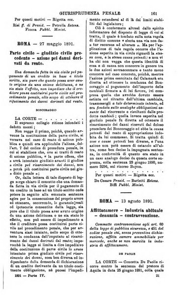 Annali della giurisprudenza italiana raccolta generale delle decisioni delle Corti di cassazione e d'appello in materia civile, criminale, commerciale, di diritto pubblico e amministrativo, e di procedura civile e penale