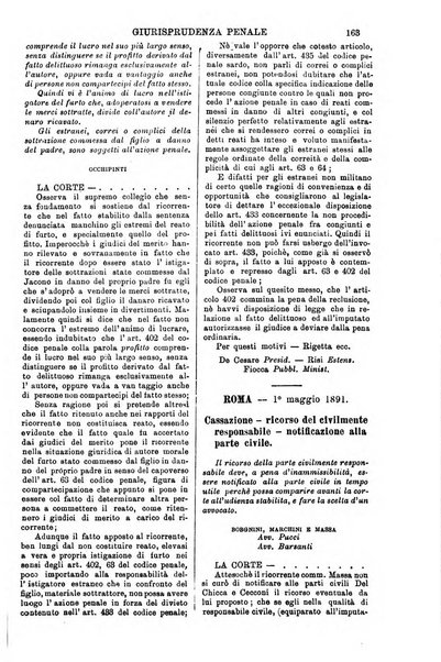 Annali della giurisprudenza italiana raccolta generale delle decisioni delle Corti di cassazione e d'appello in materia civile, criminale, commerciale, di diritto pubblico e amministrativo, e di procedura civile e penale