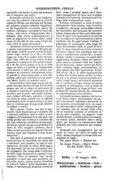 Annali della giurisprudenza italiana raccolta generale delle decisioni delle Corti di cassazione e d'appello in materia civile, criminale, commerciale, di diritto pubblico e amministrativo, e di procedura civile e penale