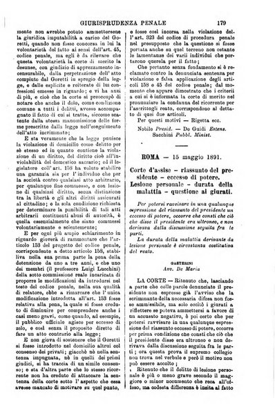 Annali della giurisprudenza italiana raccolta generale delle decisioni delle Corti di cassazione e d'appello in materia civile, criminale, commerciale, di diritto pubblico e amministrativo, e di procedura civile e penale