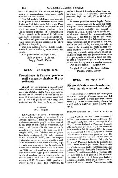 Annali della giurisprudenza italiana raccolta generale delle decisioni delle Corti di cassazione e d'appello in materia civile, criminale, commerciale, di diritto pubblico e amministrativo, e di procedura civile e penale