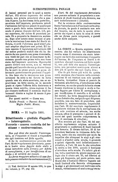 Annali della giurisprudenza italiana raccolta generale delle decisioni delle Corti di cassazione e d'appello in materia civile, criminale, commerciale, di diritto pubblico e amministrativo, e di procedura civile e penale