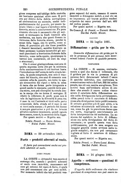 Annali della giurisprudenza italiana raccolta generale delle decisioni delle Corti di cassazione e d'appello in materia civile, criminale, commerciale, di diritto pubblico e amministrativo, e di procedura civile e penale