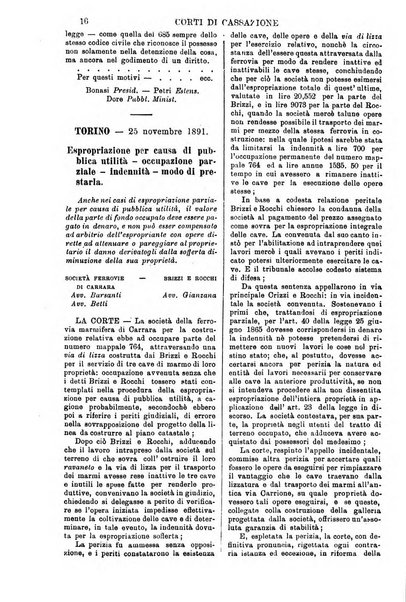 Annali della giurisprudenza italiana raccolta generale delle decisioni delle Corti di cassazione e d'appello in materia civile, criminale, commerciale, di diritto pubblico e amministrativo, e di procedura civile e penale