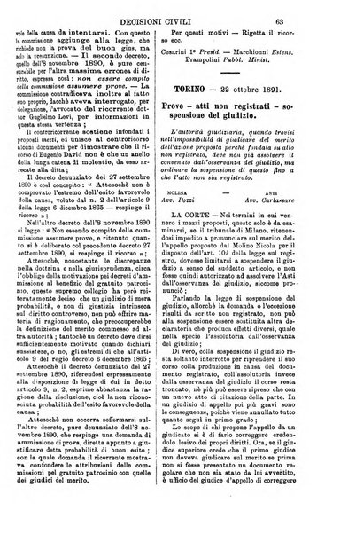 Annali della giurisprudenza italiana raccolta generale delle decisioni delle Corti di cassazione e d'appello in materia civile, criminale, commerciale, di diritto pubblico e amministrativo, e di procedura civile e penale