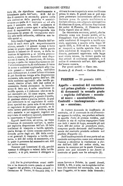 Annali della giurisprudenza italiana raccolta generale delle decisioni delle Corti di cassazione e d'appello in materia civile, criminale, commerciale, di diritto pubblico e amministrativo, e di procedura civile e penale