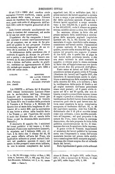 Annali della giurisprudenza italiana raccolta generale delle decisioni delle Corti di cassazione e d'appello in materia civile, criminale, commerciale, di diritto pubblico e amministrativo, e di procedura civile e penale