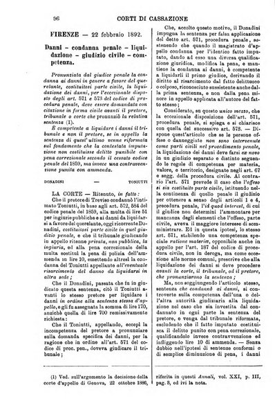 Annali della giurisprudenza italiana raccolta generale delle decisioni delle Corti di cassazione e d'appello in materia civile, criminale, commerciale, di diritto pubblico e amministrativo, e di procedura civile e penale