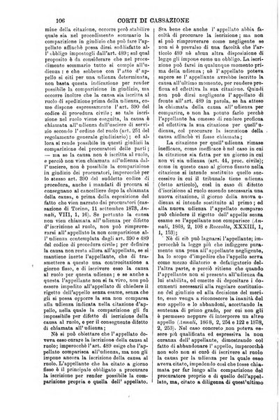 Annali della giurisprudenza italiana raccolta generale delle decisioni delle Corti di cassazione e d'appello in materia civile, criminale, commerciale, di diritto pubblico e amministrativo, e di procedura civile e penale