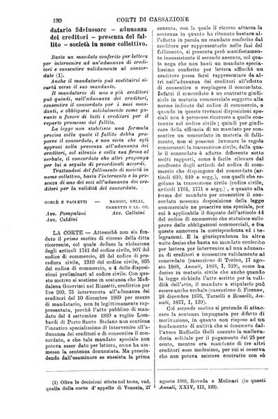 Annali della giurisprudenza italiana raccolta generale delle decisioni delle Corti di cassazione e d'appello in materia civile, criminale, commerciale, di diritto pubblico e amministrativo, e di procedura civile e penale