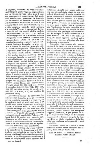 Annali della giurisprudenza italiana raccolta generale delle decisioni delle Corti di cassazione e d'appello in materia civile, criminale, commerciale, di diritto pubblico e amministrativo, e di procedura civile e penale