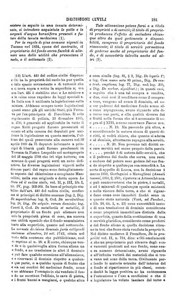 Annali della giurisprudenza italiana raccolta generale delle decisioni delle Corti di cassazione e d'appello in materia civile, criminale, commerciale, di diritto pubblico e amministrativo, e di procedura civile e penale