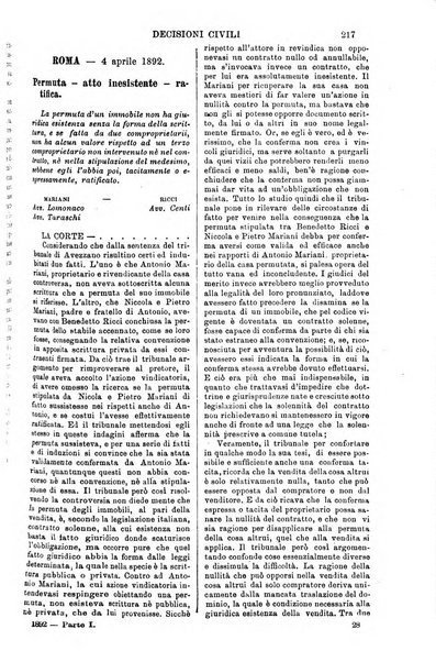 Annali della giurisprudenza italiana raccolta generale delle decisioni delle Corti di cassazione e d'appello in materia civile, criminale, commerciale, di diritto pubblico e amministrativo, e di procedura civile e penale