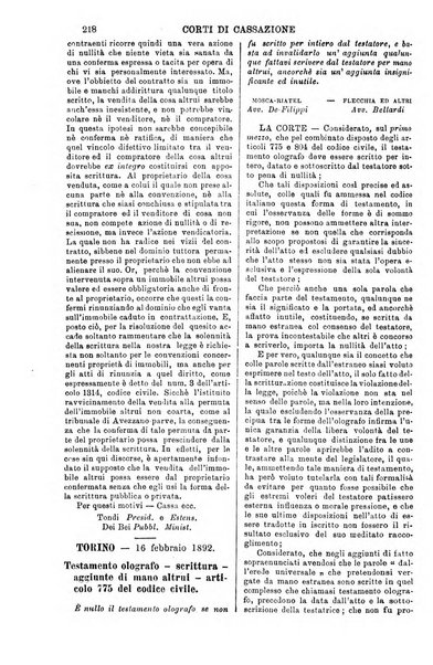 Annali della giurisprudenza italiana raccolta generale delle decisioni delle Corti di cassazione e d'appello in materia civile, criminale, commerciale, di diritto pubblico e amministrativo, e di procedura civile e penale