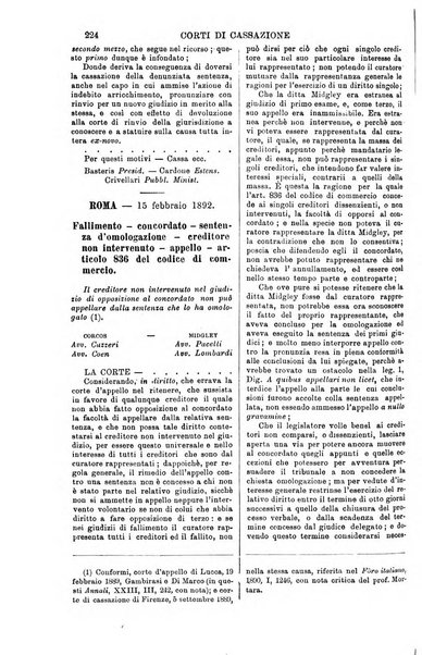 Annali della giurisprudenza italiana raccolta generale delle decisioni delle Corti di cassazione e d'appello in materia civile, criminale, commerciale, di diritto pubblico e amministrativo, e di procedura civile e penale