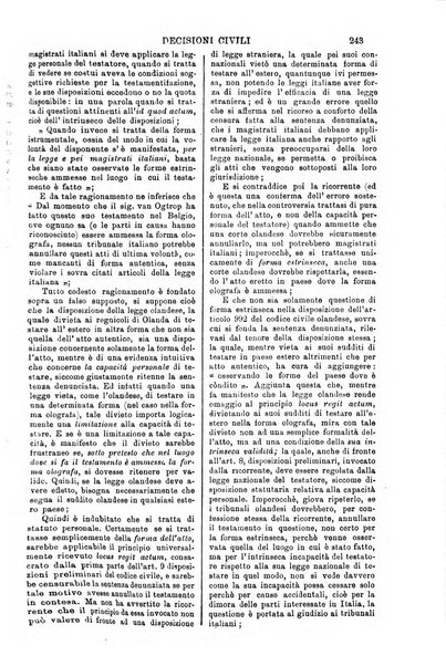 Annali della giurisprudenza italiana raccolta generale delle decisioni delle Corti di cassazione e d'appello in materia civile, criminale, commerciale, di diritto pubblico e amministrativo, e di procedura civile e penale