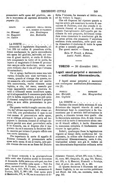 Annali della giurisprudenza italiana raccolta generale delle decisioni delle Corti di cassazione e d'appello in materia civile, criminale, commerciale, di diritto pubblico e amministrativo, e di procedura civile e penale