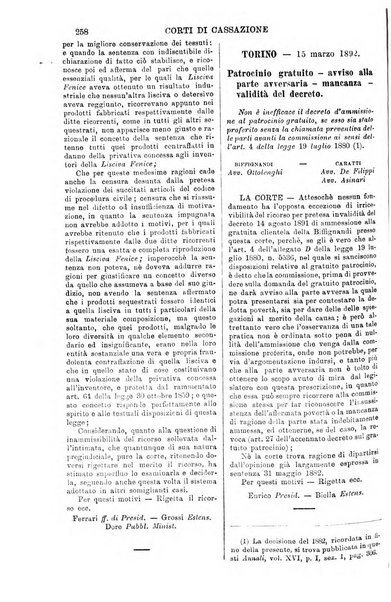 Annali della giurisprudenza italiana raccolta generale delle decisioni delle Corti di cassazione e d'appello in materia civile, criminale, commerciale, di diritto pubblico e amministrativo, e di procedura civile e penale