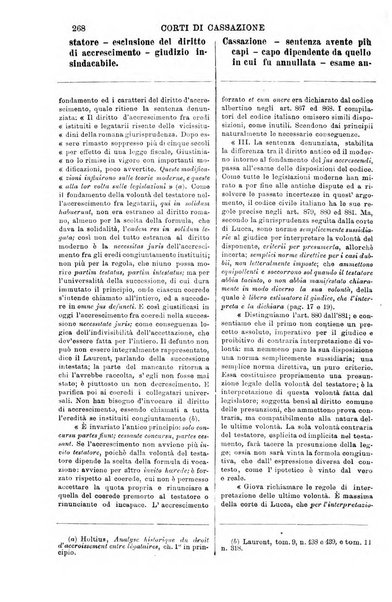 Annali della giurisprudenza italiana raccolta generale delle decisioni delle Corti di cassazione e d'appello in materia civile, criminale, commerciale, di diritto pubblico e amministrativo, e di procedura civile e penale