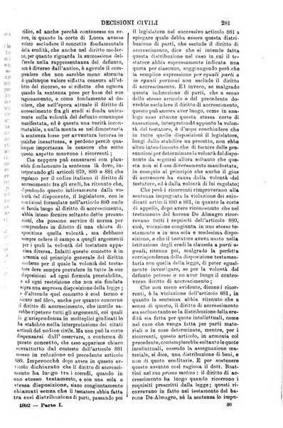 Annali della giurisprudenza italiana raccolta generale delle decisioni delle Corti di cassazione e d'appello in materia civile, criminale, commerciale, di diritto pubblico e amministrativo, e di procedura civile e penale