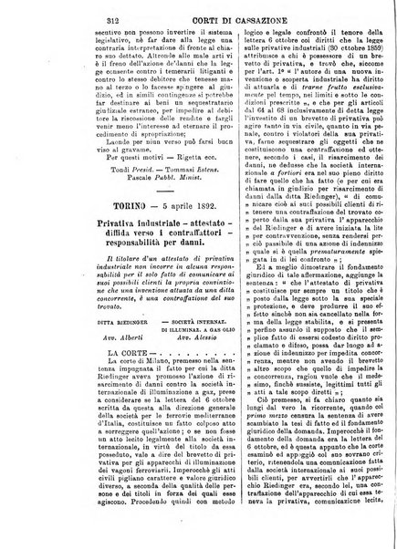 Annali della giurisprudenza italiana raccolta generale delle decisioni delle Corti di cassazione e d'appello in materia civile, criminale, commerciale, di diritto pubblico e amministrativo, e di procedura civile e penale