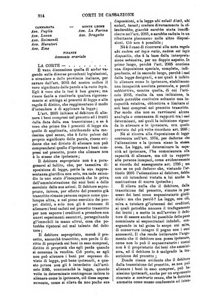 Annali della giurisprudenza italiana raccolta generale delle decisioni delle Corti di cassazione e d'appello in materia civile, criminale, commerciale, di diritto pubblico e amministrativo, e di procedura civile e penale