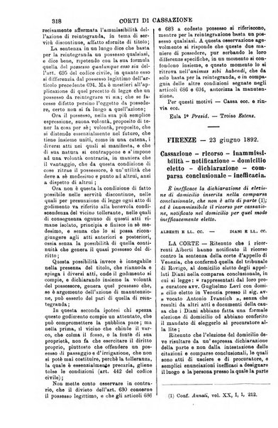 Annali della giurisprudenza italiana raccolta generale delle decisioni delle Corti di cassazione e d'appello in materia civile, criminale, commerciale, di diritto pubblico e amministrativo, e di procedura civile e penale