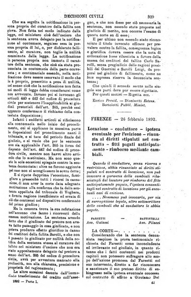 Annali della giurisprudenza italiana raccolta generale delle decisioni delle Corti di cassazione e d'appello in materia civile, criminale, commerciale, di diritto pubblico e amministrativo, e di procedura civile e penale