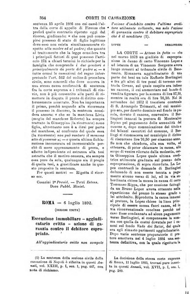 Annali della giurisprudenza italiana raccolta generale delle decisioni delle Corti di cassazione e d'appello in materia civile, criminale, commerciale, di diritto pubblico e amministrativo, e di procedura civile e penale