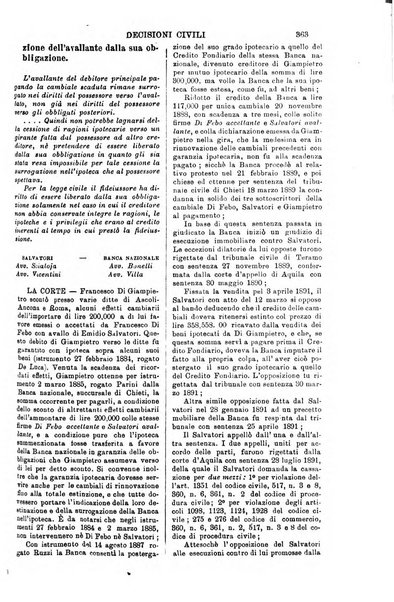 Annali della giurisprudenza italiana raccolta generale delle decisioni delle Corti di cassazione e d'appello in materia civile, criminale, commerciale, di diritto pubblico e amministrativo, e di procedura civile e penale