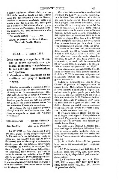 Annali della giurisprudenza italiana raccolta generale delle decisioni delle Corti di cassazione e d'appello in materia civile, criminale, commerciale, di diritto pubblico e amministrativo, e di procedura civile e penale