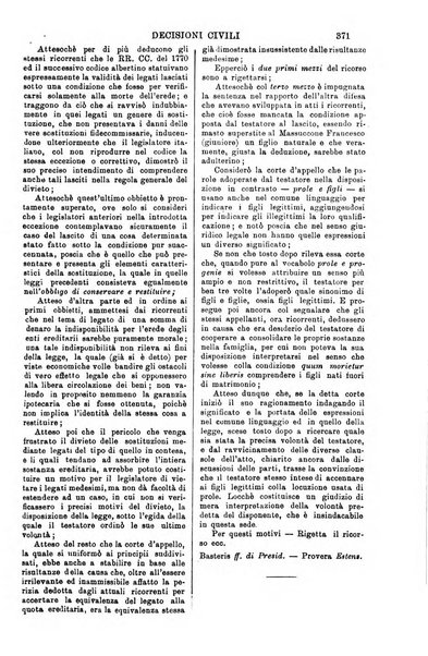 Annali della giurisprudenza italiana raccolta generale delle decisioni delle Corti di cassazione e d'appello in materia civile, criminale, commerciale, di diritto pubblico e amministrativo, e di procedura civile e penale