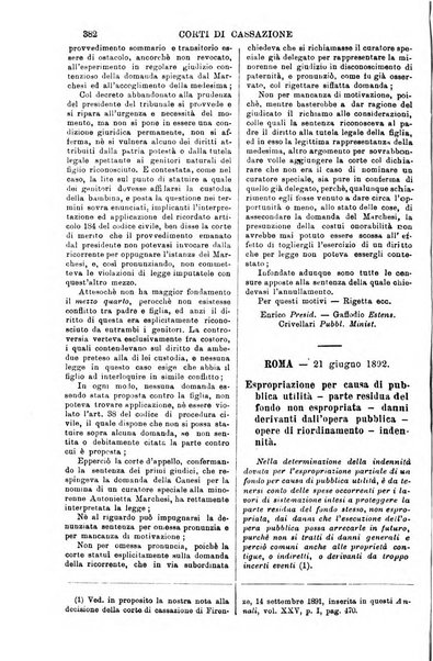 Annali della giurisprudenza italiana raccolta generale delle decisioni delle Corti di cassazione e d'appello in materia civile, criminale, commerciale, di diritto pubblico e amministrativo, e di procedura civile e penale