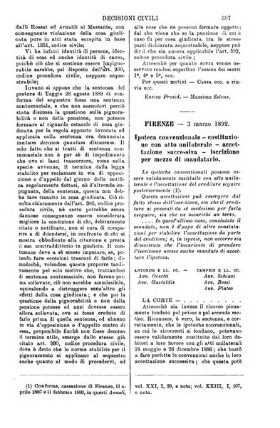 Annali della giurisprudenza italiana raccolta generale delle decisioni delle Corti di cassazione e d'appello in materia civile, criminale, commerciale, di diritto pubblico e amministrativo, e di procedura civile e penale