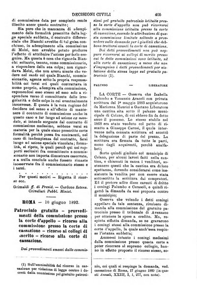 Annali della giurisprudenza italiana raccolta generale delle decisioni delle Corti di cassazione e d'appello in materia civile, criminale, commerciale, di diritto pubblico e amministrativo, e di procedura civile e penale