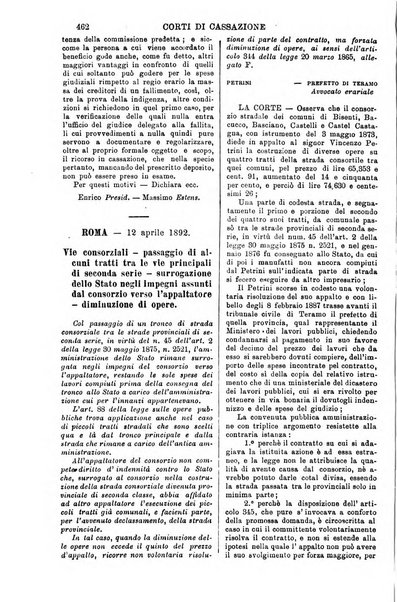 Annali della giurisprudenza italiana raccolta generale delle decisioni delle Corti di cassazione e d'appello in materia civile, criminale, commerciale, di diritto pubblico e amministrativo, e di procedura civile e penale