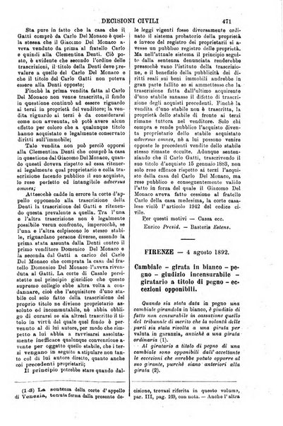 Annali della giurisprudenza italiana raccolta generale delle decisioni delle Corti di cassazione e d'appello in materia civile, criminale, commerciale, di diritto pubblico e amministrativo, e di procedura civile e penale