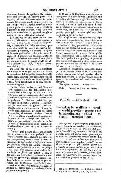 Annali della giurisprudenza italiana raccolta generale delle decisioni delle Corti di cassazione e d'appello in materia civile, criminale, commerciale, di diritto pubblico e amministrativo, e di procedura civile e penale