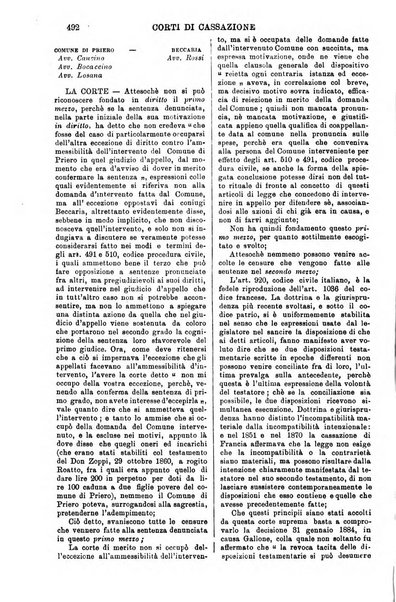 Annali della giurisprudenza italiana raccolta generale delle decisioni delle Corti di cassazione e d'appello in materia civile, criminale, commerciale, di diritto pubblico e amministrativo, e di procedura civile e penale