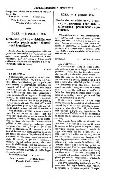 Annali della giurisprudenza italiana raccolta generale delle decisioni delle Corti di cassazione e d'appello in materia civile, criminale, commerciale, di diritto pubblico e amministrativo, e di procedura civile e penale