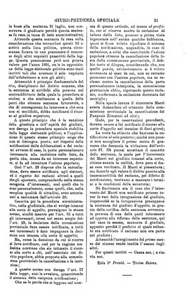 Annali della giurisprudenza italiana raccolta generale delle decisioni delle Corti di cassazione e d'appello in materia civile, criminale, commerciale, di diritto pubblico e amministrativo, e di procedura civile e penale