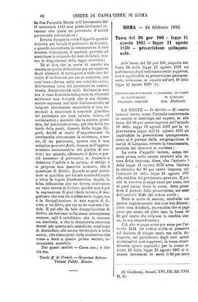 Annali della giurisprudenza italiana raccolta generale delle decisioni delle Corti di cassazione e d'appello in materia civile, criminale, commerciale, di diritto pubblico e amministrativo, e di procedura civile e penale