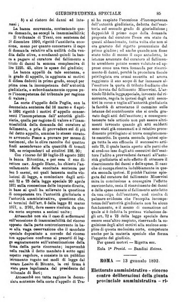 Annali della giurisprudenza italiana raccolta generale delle decisioni delle Corti di cassazione e d'appello in materia civile, criminale, commerciale, di diritto pubblico e amministrativo, e di procedura civile e penale